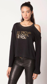 Feel The Piece - Tyler Jacobs - Delphine "Be Proud" Sweatshirt 