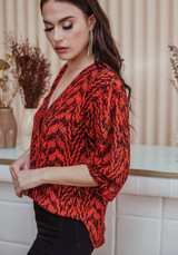 Polly Drop Shoulder Blouse