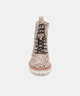 Avena Boot in Leopard Calf Hair