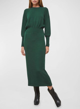 Harlan Cashblend Crew-Neck Midi Sweater Dress - Balsam