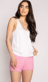 Slounge Sleep Tank  Tank -Ivory