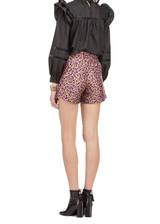 Leopard Print Shorts - Violet Jaguar