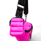 Sister Sling Bag - Shiny Neon Pink