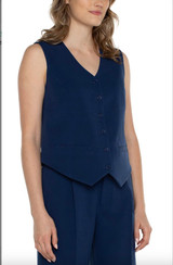 Vest With Welt Pockets - Galaxy 