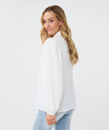 Blouse Basic Seersucker - Off White