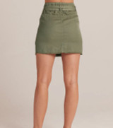 Sunny Utility Skirt With Sash- Army Green 