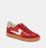 Notice Sneakers - Crimson Suede