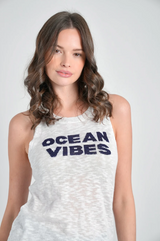 Ocean Vibes Tank - Anchor