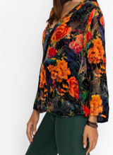 Botina Burnout Blouse - Catalina Blue