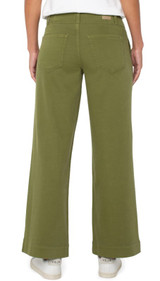 Hannah Utility Patch Pocket Wide Leg - Hemlock