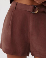 D-Ring Sash Belt Short - Casablanca Brown
