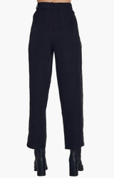 Piped Trouser Pant- Black