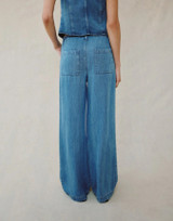 Drawstring Jean- Medium Vintage Wash