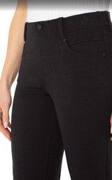 Gia Glider Slim 29" Inseam - Black