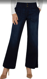 Patch Pocket Wide Leg 31" Inseam - Summit Lake 