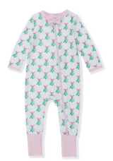 Oh Christmas Tree Butterknit Zip Coverall