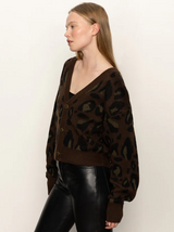 Meow Cardi- Kitty Camo Meow Cardi- Kitty Camo