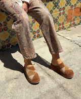 Whammy Platform Mule- Brown Multi Suede Whammy Platform Mule- Brown Multi Suede