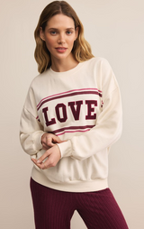Love Sweatshirt- Vanilla Ice