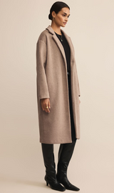 Mason Luxe Coat- Smokey