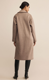 Mason Luxe Coat- Smokey