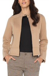 Biker Jacket- Camel