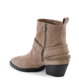 Easy Peasy Suede Boot- Taupe 