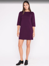 The Classic A-Line Dress - Plum The Classic A-Line Dress - Plum
