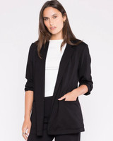 The Oversized Ponte Blazer - Black  The Oversized Ponte Blazer - Black