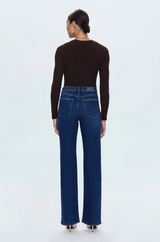 Evie High Rise Slim Boot- Penthouse