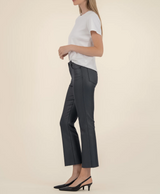 Kelsey High Rise Ankle Flare - Silver Bell