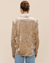 Button Down Shirt - Mocha Softee 