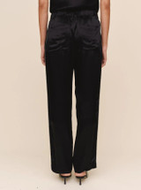 Trouser With Beaded Piping - Black 