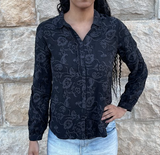 The Elain Shirt- Black