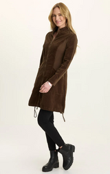 Uzma Courduroy Jacket Dress- Cedar Glen