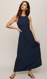 Charlotte Midi Dress- Eclipse