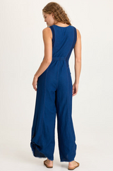 Aisling Indigo Jumpsuit- Sluice Wash