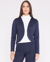 Ponte Knit Bolero- Navy