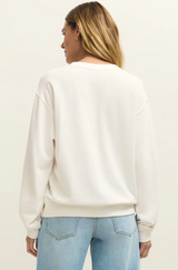 Salty Boyfriend Sweatshirt- Sea Salt