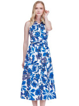 Maxi Dress - Azure Petals