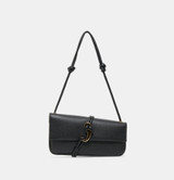 Alice Shoulder Bag Black Leather