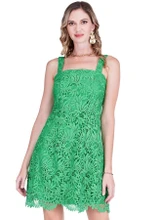 Lace Dress - Green