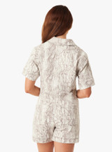 Snakeskin Skort