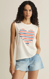 Heart Muscle Tank - Sea Salt