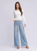 Lily Wide Leg Jeans - Rihanna