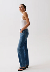 Issa Mid Rise Straight Jean- Sorensen
