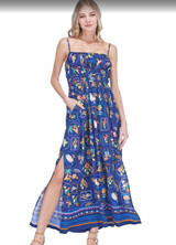 Maxi Dress - Tuscan Tiles 