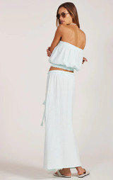 Belted Maxi Skirt - Jelly Mint 