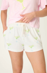 Margarita Mama Spicy Sips Sleep Shorts - Ivory