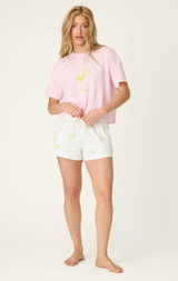 Margarita Mama Spicy Sips Sleep Shorts - Ivory